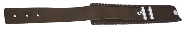 NEU braunes Lederarmband braun Leder Armband 19-21cm Herrenarmbänder -055