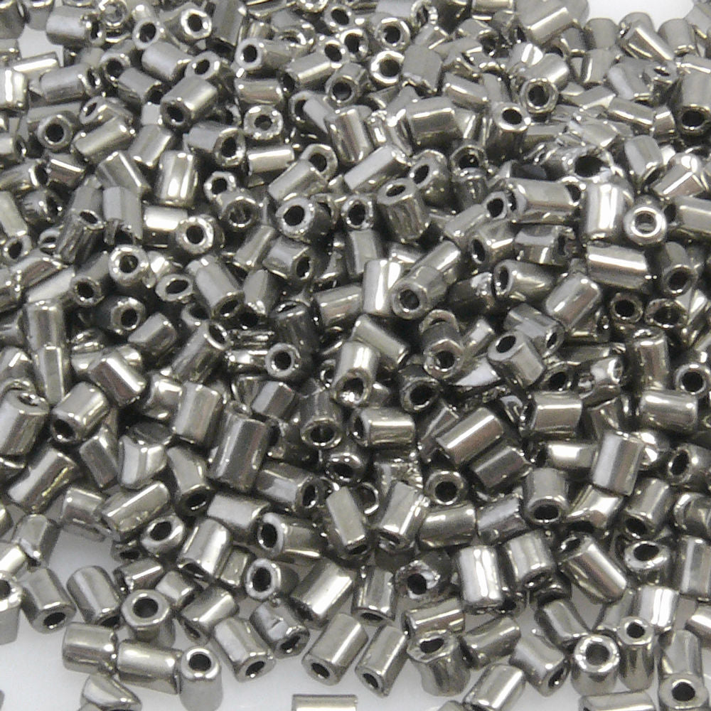 1050 St. Rocailles Glasperlen altsilber Perlen 2,8mm Rocaillesperlen Beads -656