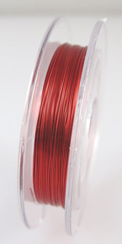10m Spule Kupferdraht rot Basteldraht 0,30mm Draht Wickeldraht Bindedraht farbig
