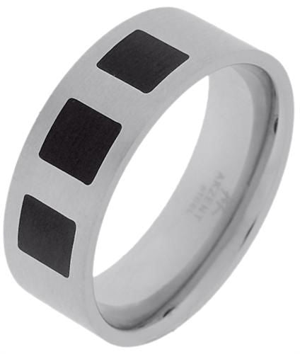 Edelstahlring 68mm Herrenring Ring Edelstahl silber Gr. 21,5 Stahlring