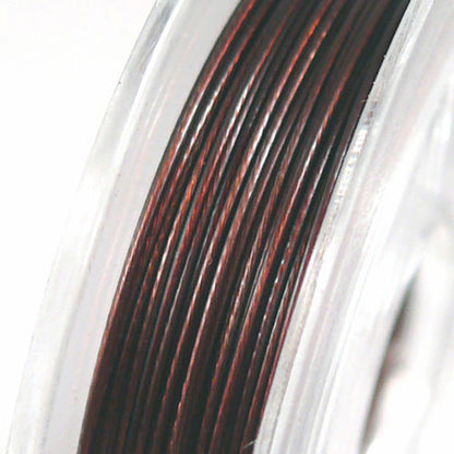 10m Schmuckdraht Basteldraht braun 0,38mm Bastelartikel -1235