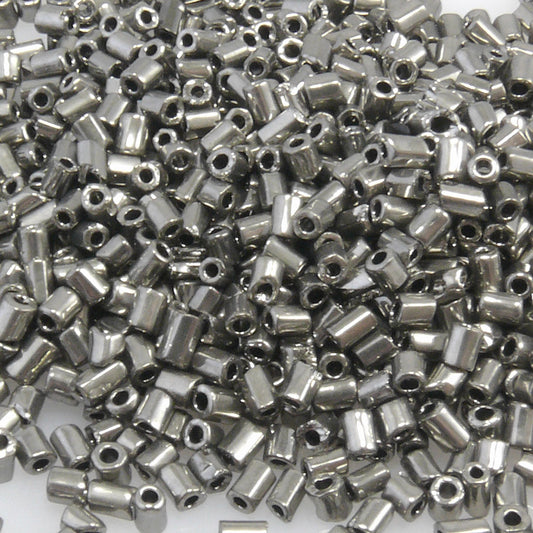 1050 St. Rocailles Glasperlen altsilber Perlen 2,8mm Rocaillesperlen Beads -656
