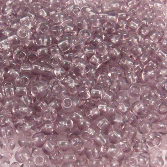 Rocailles Perlen Flieder 860 Stück Glasperlen 3mm mit Loch 0,9mm Häkelschmuck fädeln Größe 9/0