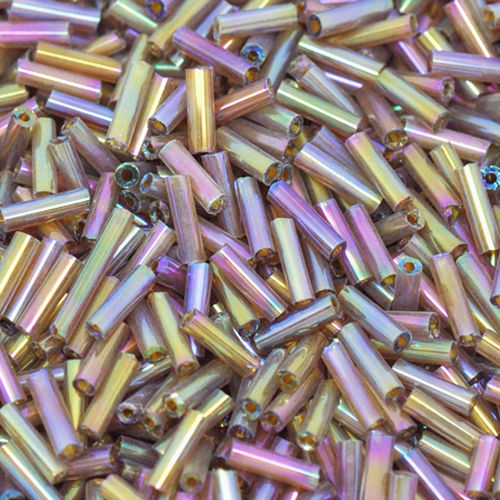 550 Rocailles-Stifte Mix 7mm Röhrchen bunt Lüster Perlen Rocaillesstifte neu