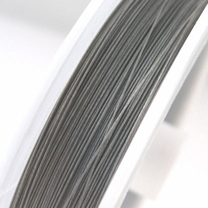 50m Schmuckdraht Ø 0,3mm Basteldraht silber Drahtschnur zum Basteln -821