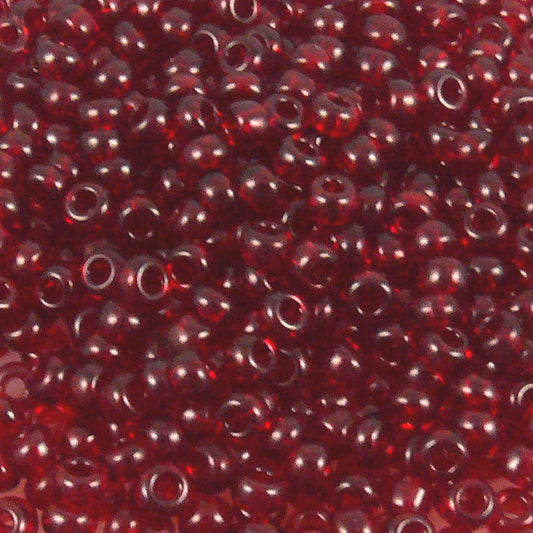 Rocailles Perlen Rot 860 Stück Glasperlen 3mm mit Loch 0,9mm Häkelschmuck fädeln Größe 9/0