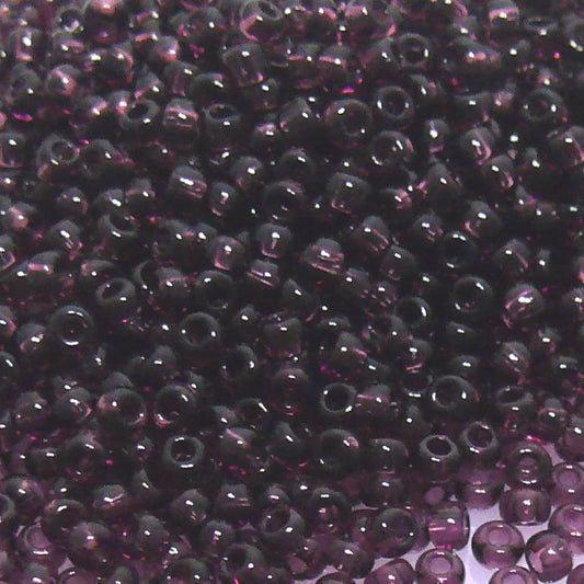 Rocailles Perlen Lila 860 Stück Glasperlen 3mm mit Loch 0,9mm Häkelschmuck fädeln Größe 9/0
