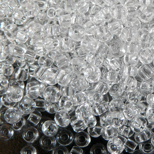 Rocailles transparent 860x Glasperlen 9/0 Rocaillesperlen kleine Perlen zum Basteln
