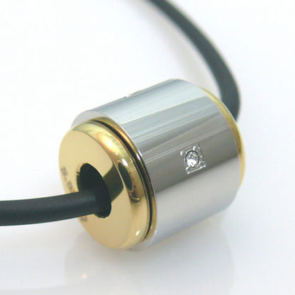Herrenschmuck Halskette 57cm mit Edelstahlanhänger Walze Herrenketten silbern