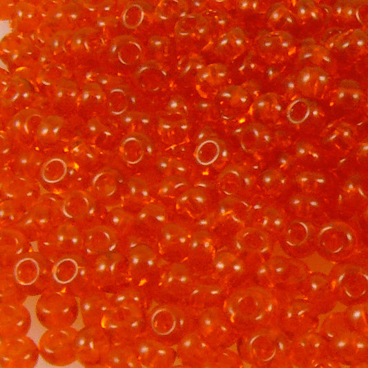 Rocailles Perlen Orange 860 Stück Glasperlen 3mm mit Loch 0,9mm Häkelschmuck fädeln Größe 9/0