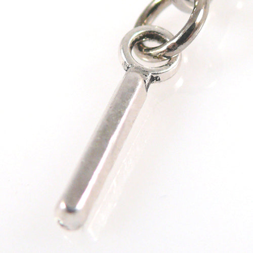 Charms Buchstabenanhänger I Anhänger für Bettelarmbänder Altsilber 3,5cm