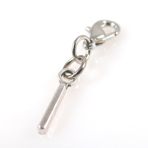 Charms Buchstabenanhänger I Anhänger für Bettelarmbänder Altsilber 3,5cm
