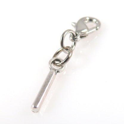 Charms Buchstabenanhänger I Anhänger für Bettelarmbänder Altsilber 3,5cm