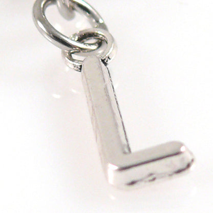 Charms Buchstabenanhänger L Anhänger für Bettelarmbänder Altsilber 3,5cm