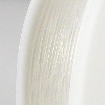 elastischer Nylonfaden Ø 0,5mm transparent 15m Nylonschnur Gummischnur  -1401