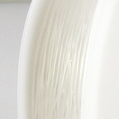 elastischer Nylonfaden Ø 0,8mm transparent 10m Nylonschnur Schnur Schmuckschnur  -1402