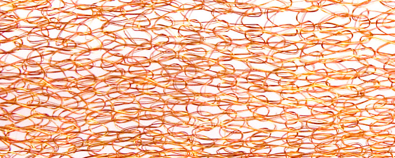 GRIFFIN Schmuckschlauch 91,4cm Ø 6mm Drahtschlauch orange Perlen basteln
