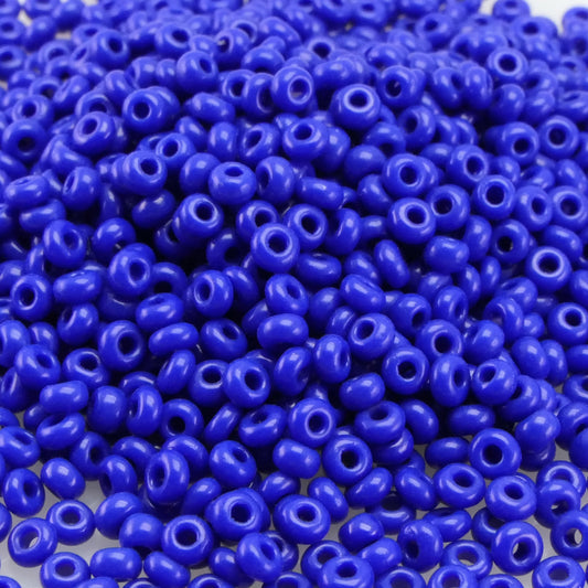 Rocailles 1150 St. 10/0 Glasperlen 2,5mm blau Indianerperlen Häkelperlen Beads