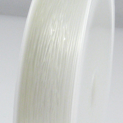 elastischer Nylonfaden Ø 0,7mm transparent 10m Faden Nylonschnur Gummiband -190