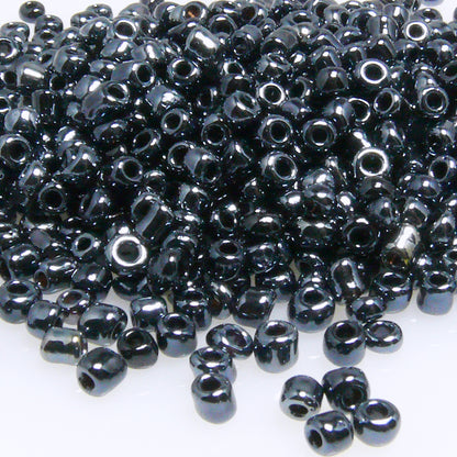 900 Rocailles Glasperlen nachtblau Perlen 3mm Rocaillesperlen Beads -554