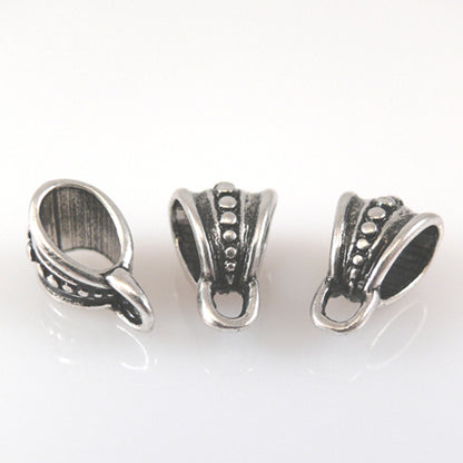 3 Metallperlen Beads Dangle altsilber 14mm Metallbeads für Schmuck -706