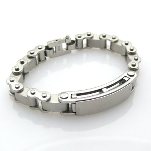 massives Herrenarmband Edelstahl 20 cm Armband Gliederarmband Männerarmband