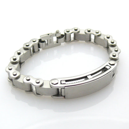 massives Herrenarmband Edelstahl 20 cm Armband Gliederarmband Männerarmband