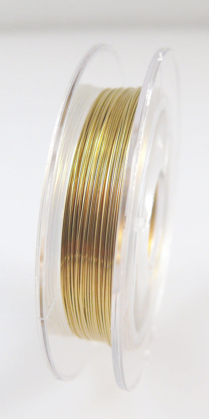 Kupferdraht 10m Spule gold Basteldraht 0,30mm Bindedraht Wickeldraht Schmuckdraht