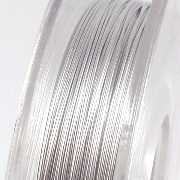 Kupferdraht 10m Spule silber Basteldraht 0,30mm Bindedraht Wickeldraht Schmuckdraht