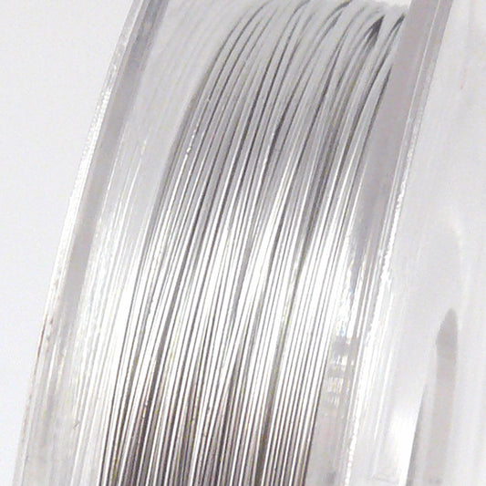 Kupferdraht 10m Spule silber Basteldraht 0,30mm Bindedraht Wickeldraht Schmuckdraht