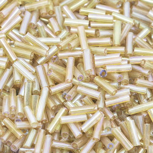 Rocailles-Stifte Mix 5mm Glas Röhrchen 730 St. apricot-beige toller Lüster Perlen -1265